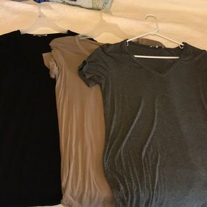 Set of three Emma’s Closet Piko style tees